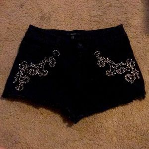 jean shorts